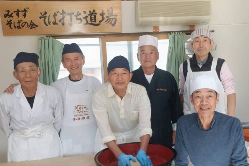 みすず蕎麦の会メンバー