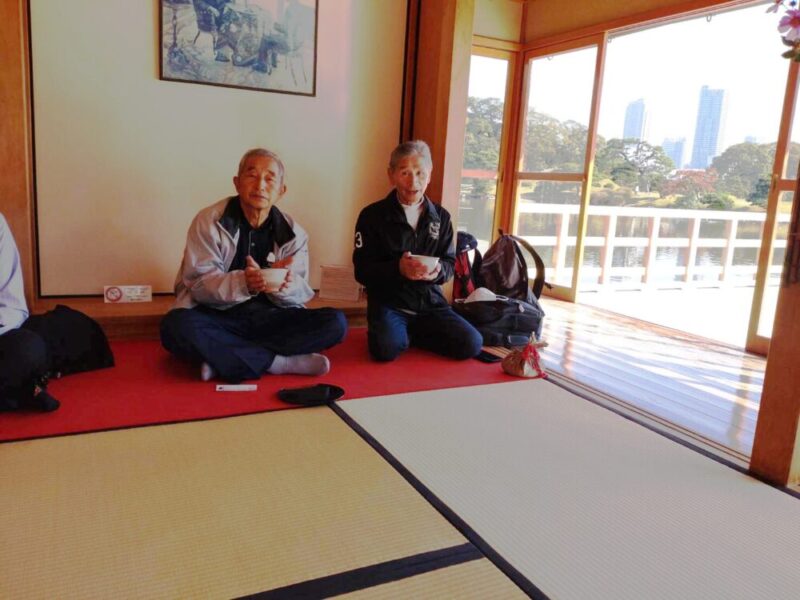 浜離宮tお茶