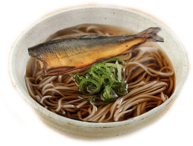 鮎蕎麦
