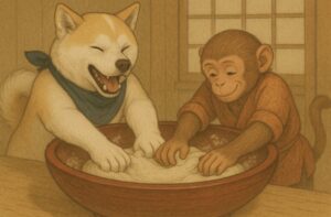 犬猿蕎麦粉ね