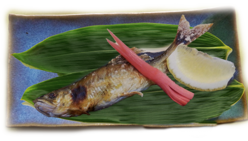 鮎の塩焼き
