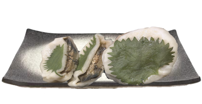丸茄子おやき