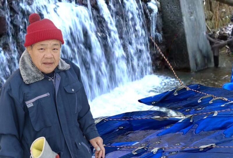 寒ざらし清流