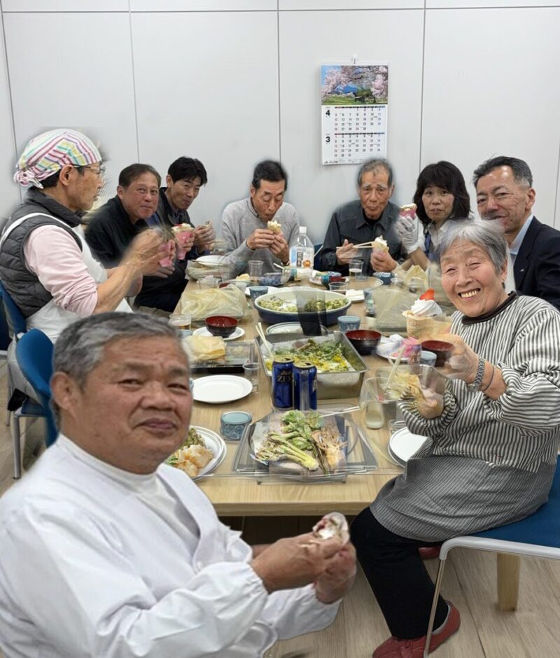 笑顔のメンバー