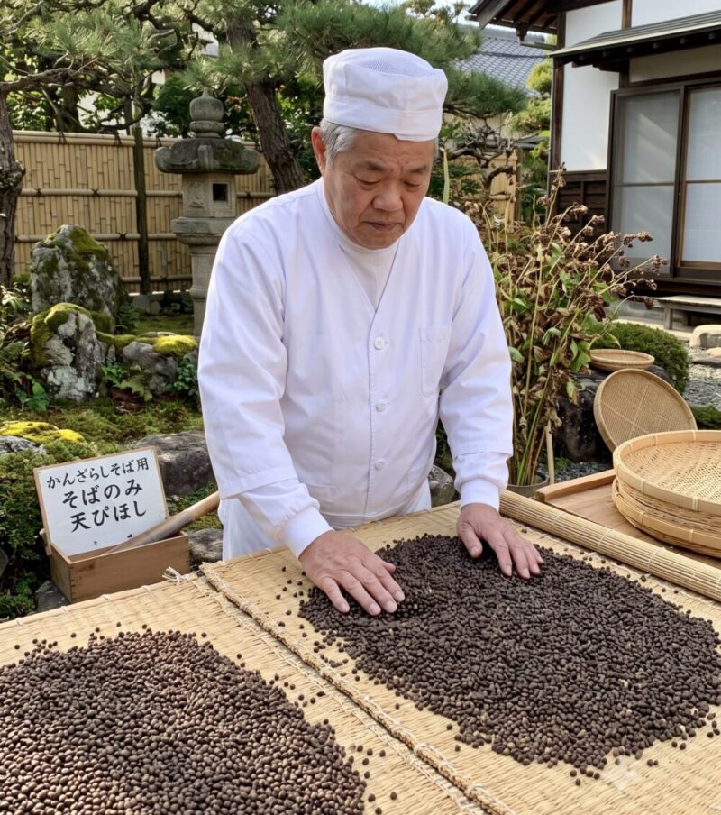 寒晒天日干し