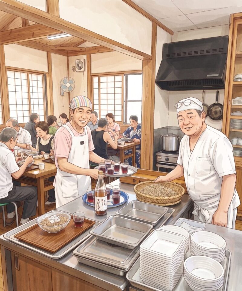 配膳イラ