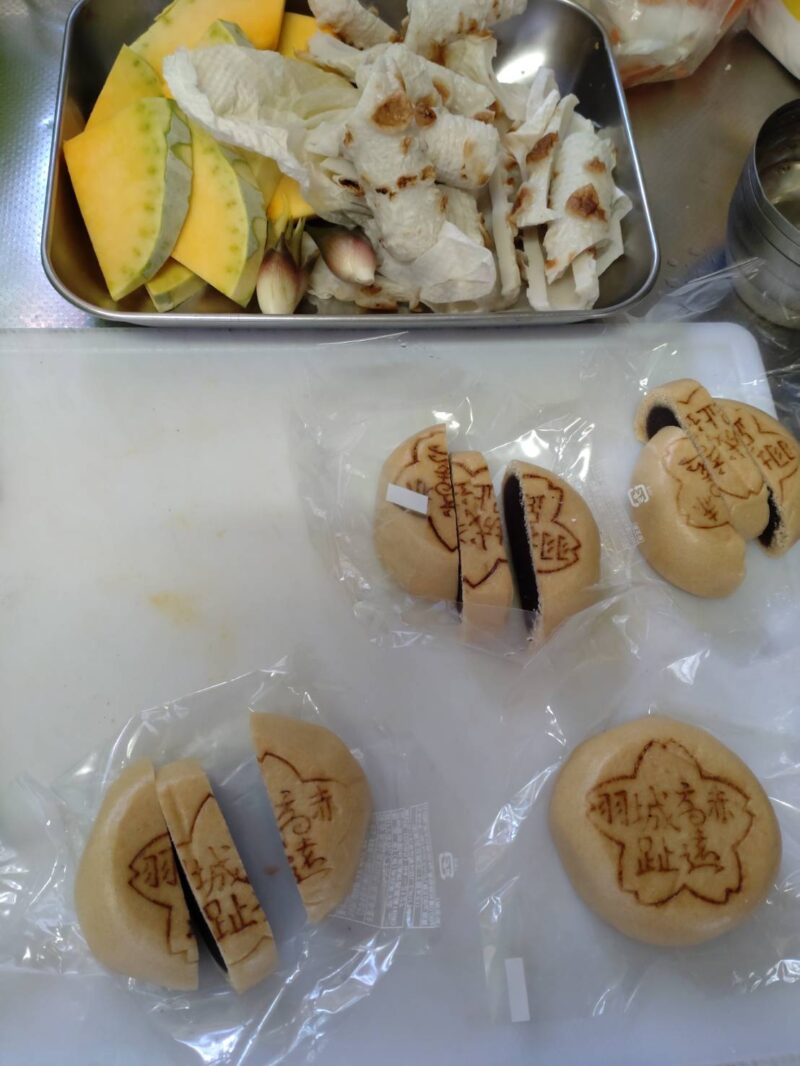 饅頭天麩羅具材